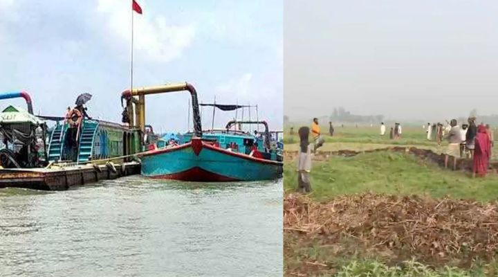 নবীনগরে মেঘনায় বালু উত্তোলনে বাধা দেওয়ায় গুলিবিদ্ধ ৫